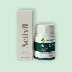 SEHATPLUS 30 Capsules + ACTIV8 Hair Tonic