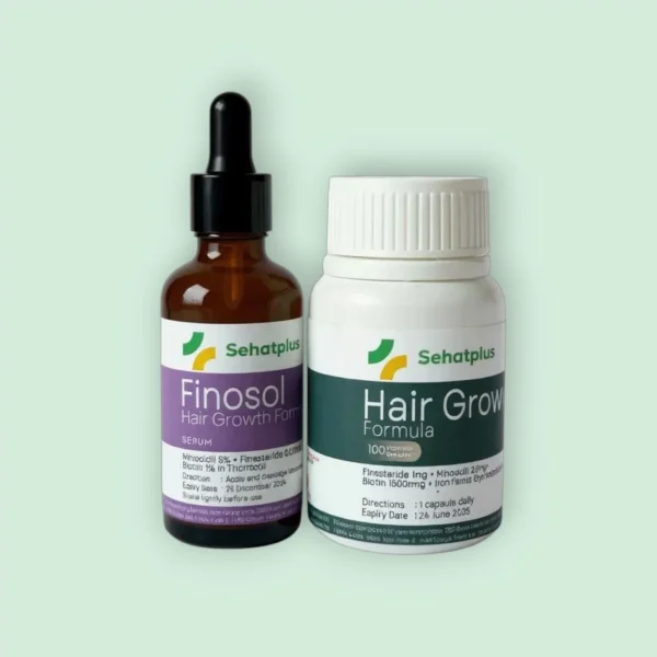 SEHATPLUS 100 capsules + FINOSOL 50 ml